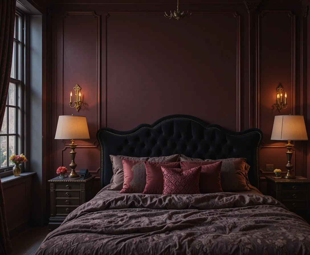 15 dark feminine bedroom ideas for a moody romantic space